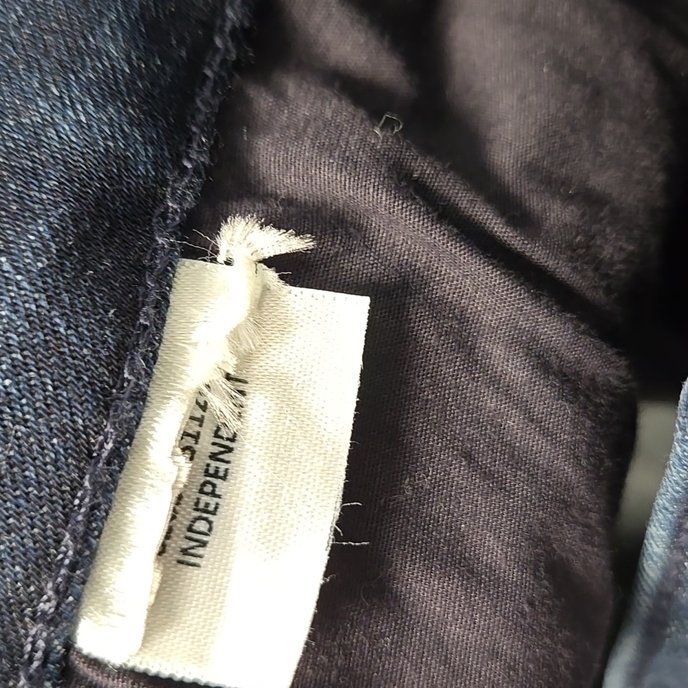 Level 99 Blue Tudexo Striped High-Rise Skinny Jeans Size 30 - Picture 11 of 16